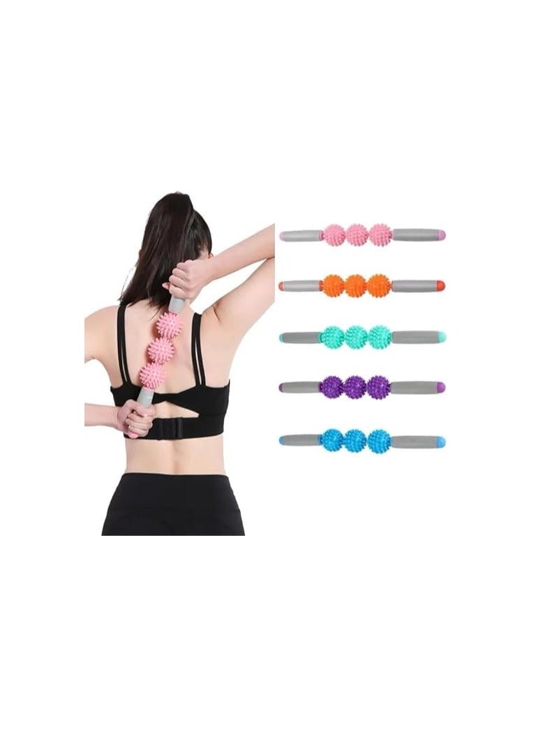 Generic Premium Durable Foam Roller Stick for Body, Foot and Neck Massage by Sport Q (Pink) - Image 2