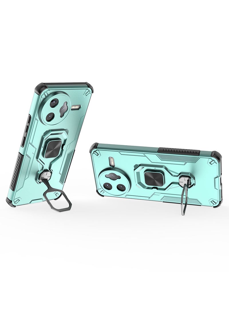 Case for Xiaomi Poco F7 Ultra / Redmi K80 Pro with Kickstand, PC+TPU Dual-Layer Hybrid Protection Back Cover,Green - Image 4