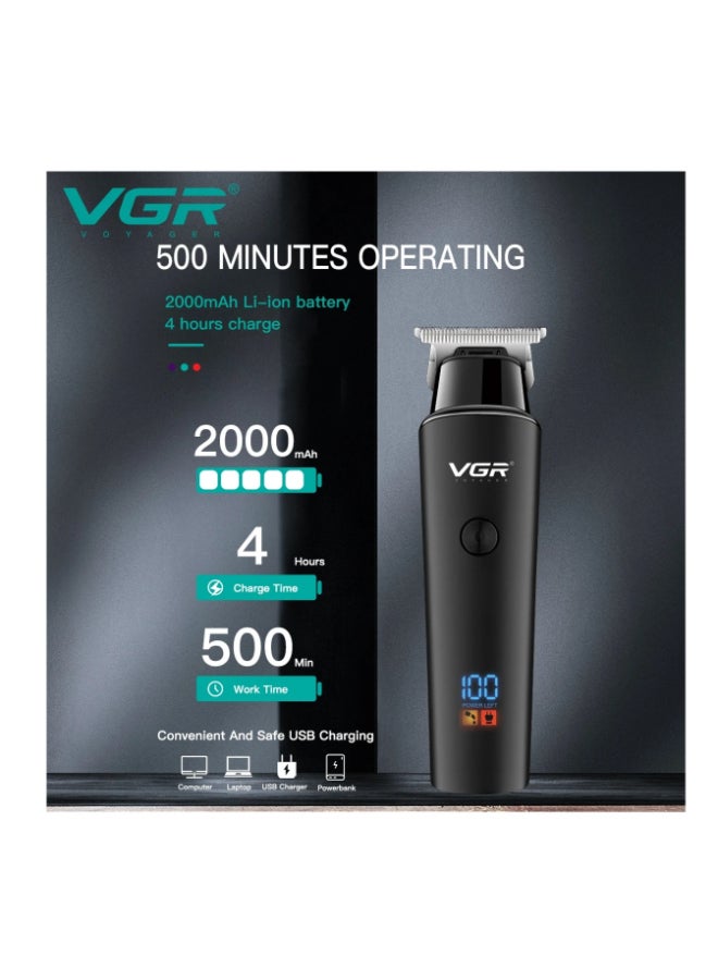 VGR V-937 Hair Trimmer For Men, Black - Image 5