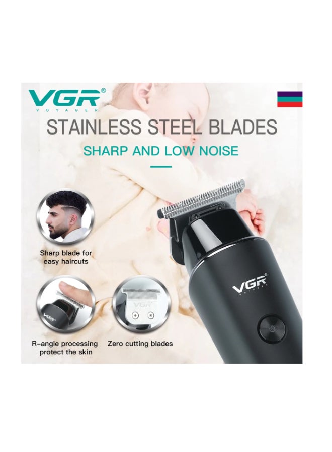 VGR V-937 Hair Trimmer For Men, Black - Image 4