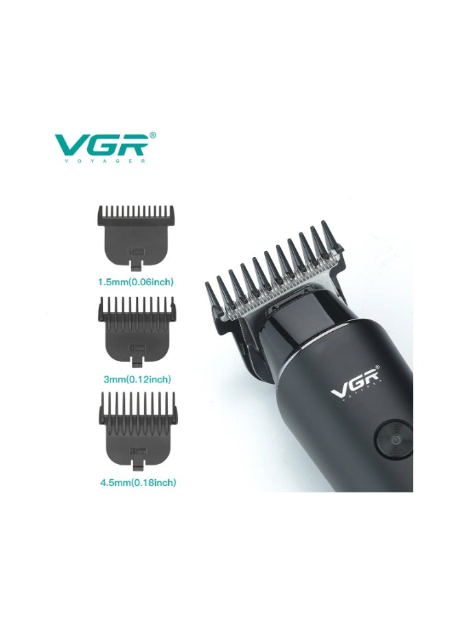 VGR V-937 Hair Trimmer For Men, Black - Image 3