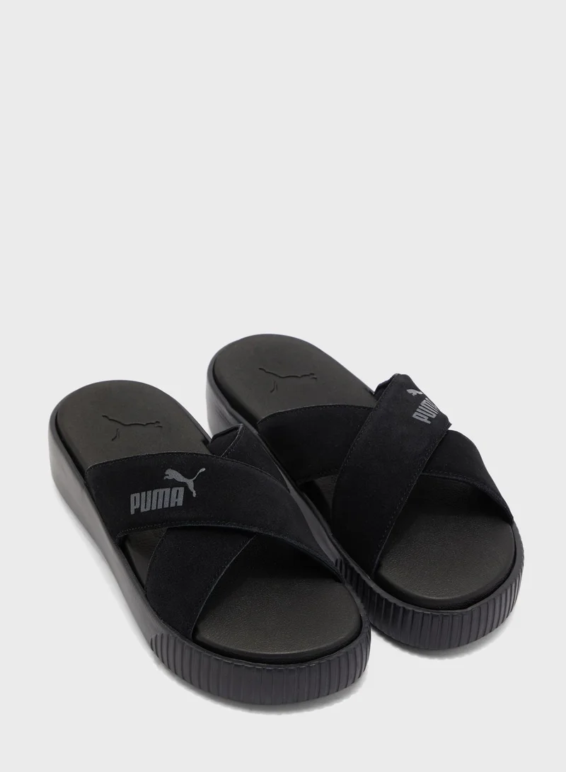 PUMA Platform Slide Suede