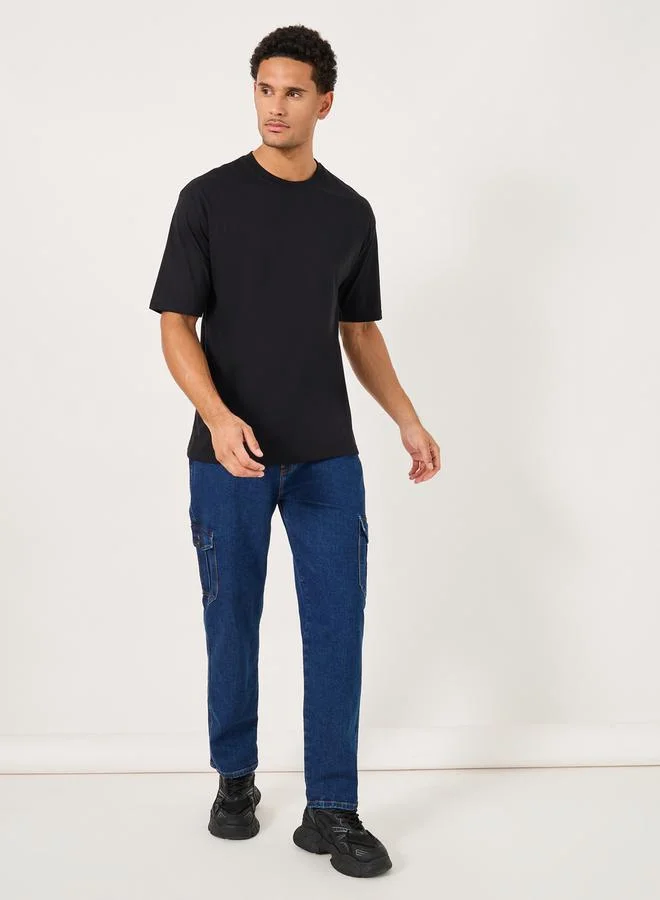 Styli Streetwear Tiger Graphic Print Oversized T-Shirt