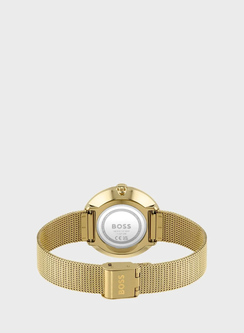 BOSS Ionic Thin Gold Plated 1 Steel Analog Watch