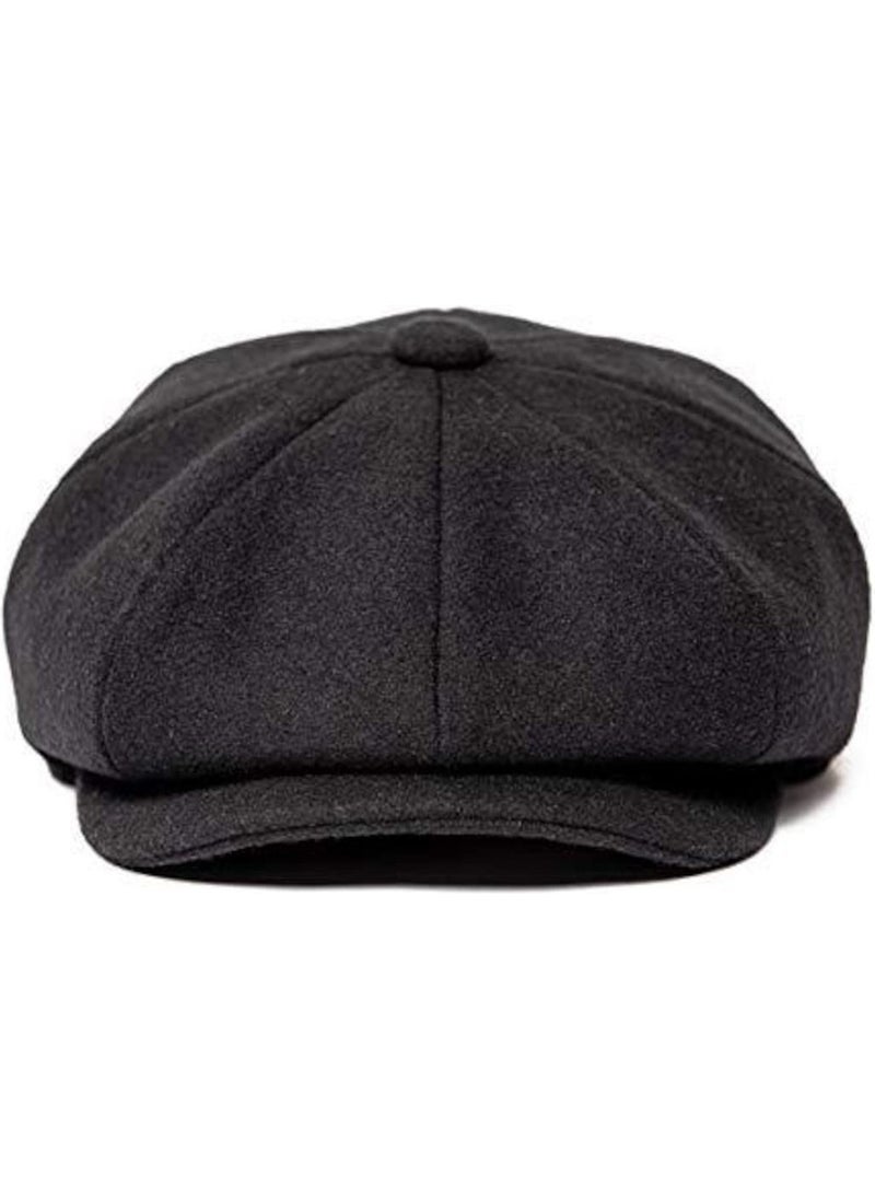 Takı Dükkanı Jewelry Shop Peaky Blinders Hat Newsboy Trend 8 Piece Cap Felt CP224P  - Image 5