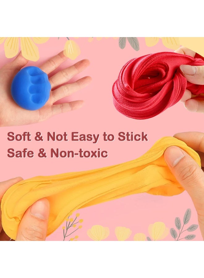 36 ألوان الهواء الجاف النمذجة الطين ، سوبر ضوء الطين السحري مع الأدوات ، آمنة وغير سامة ، هدية مثالية للأطفال - Image 2