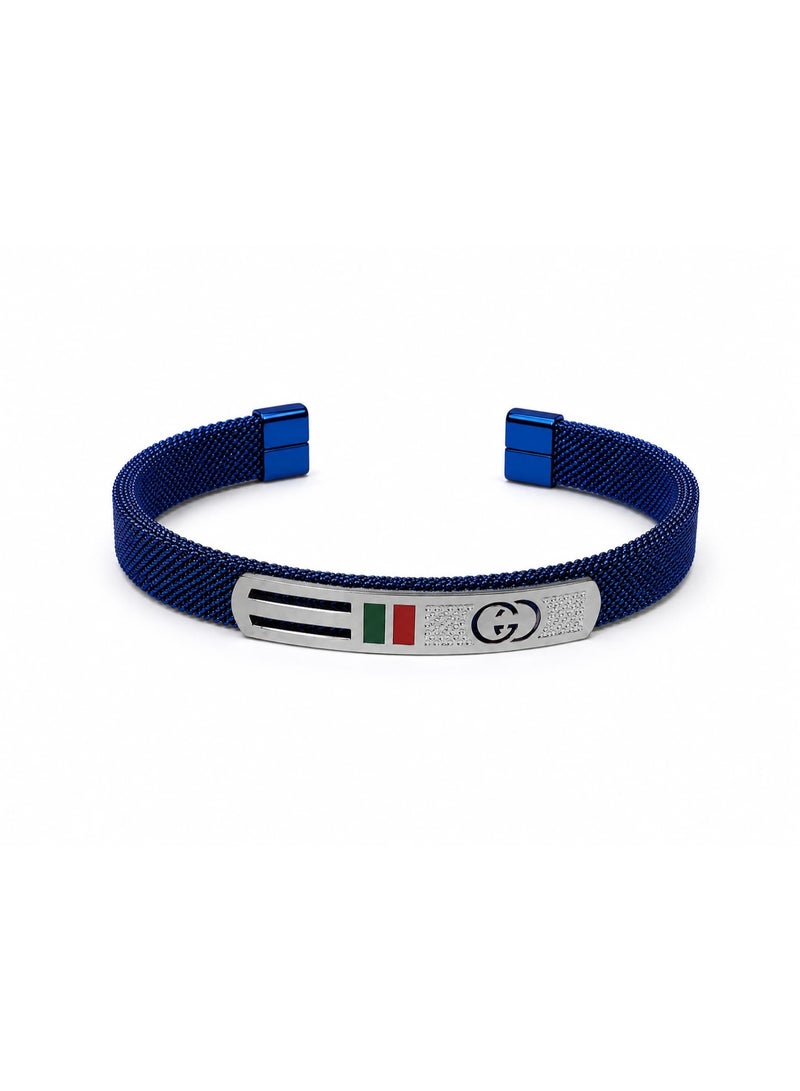 GUCCI Men's Stainless Steel Bracelet (Rust-Resistant) - Image 2