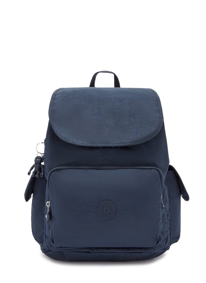 kipling - Basic City Pack Medium Backpack Blue Bleu 2 - Image 1
