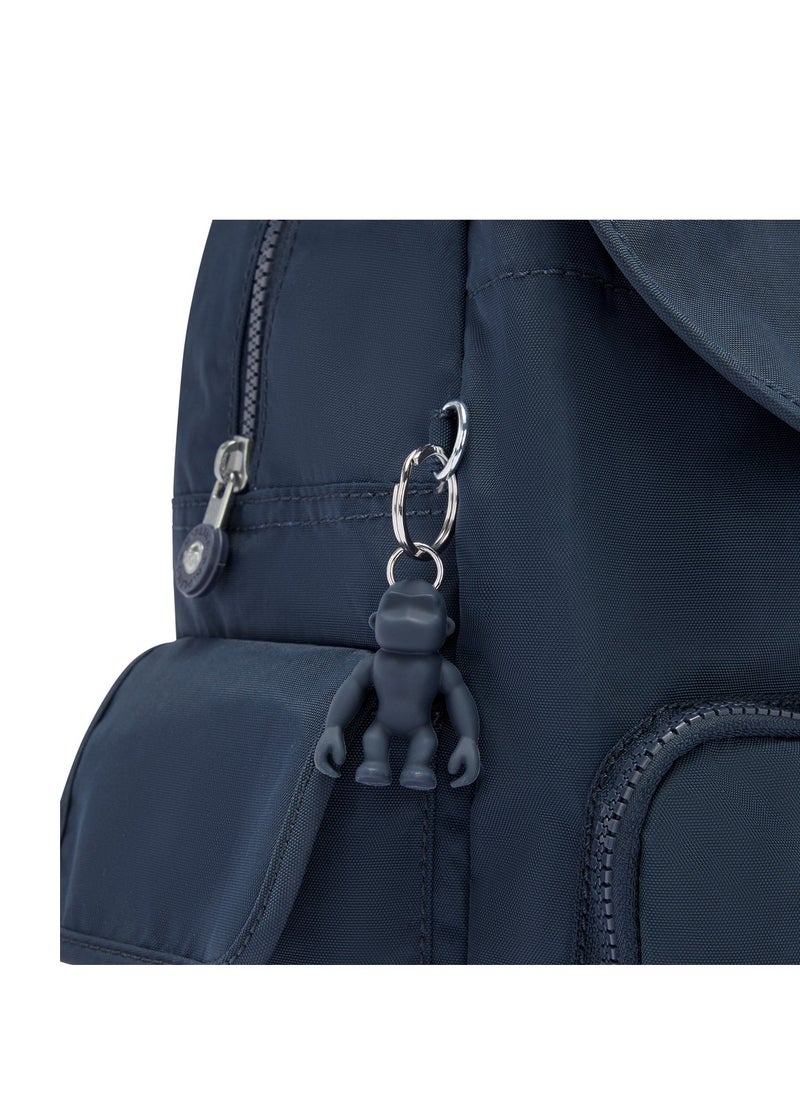 kipling - Basic City Pack Medium Backpack Blue Bleu 2 - Image 1