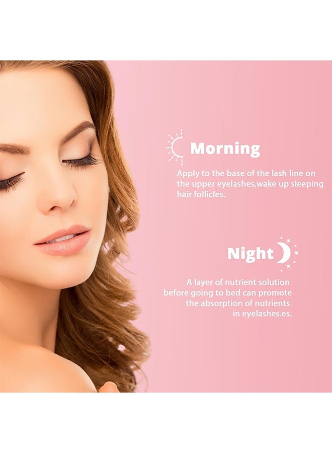 لاش من مايا مصل نمو الحواجب، مصل نمو الرموش، علاج تعزيز الرموش مع مكونات نباتية مغذية 3 مل - Image 5