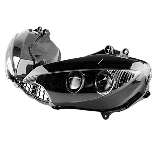 Luckmart Motorcycle Headlight Assembly Replacement Front Light Headlamp Shell Cowl Housing For Yamaha YZF R6 2003-2005 R6S 2006-2009 - Image 3