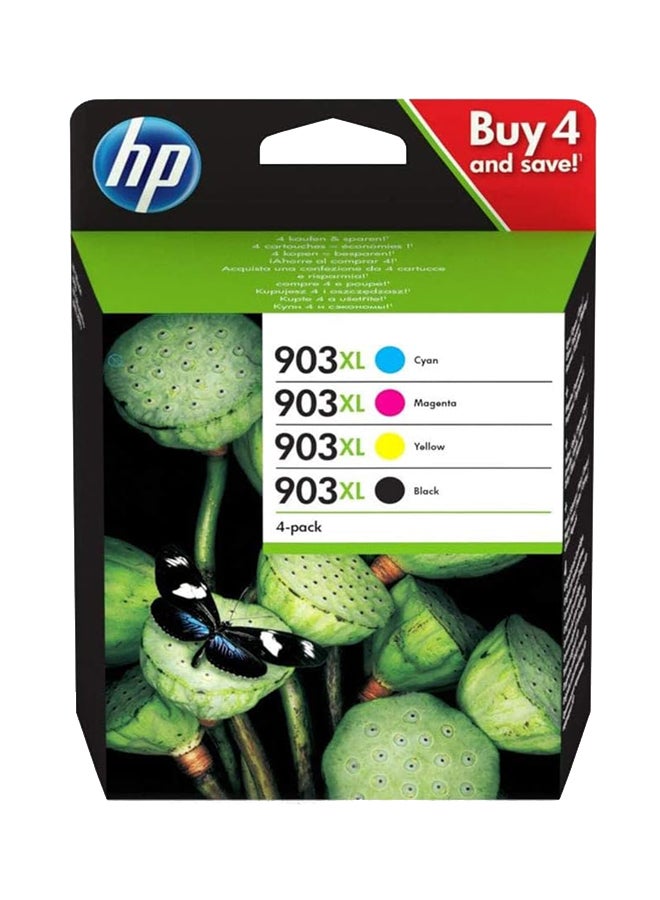 HP مجموعة متعددة من خراطيش الحبر الأصلية عالية الإنتاجية 3HZ51AE 903XL - Image 3