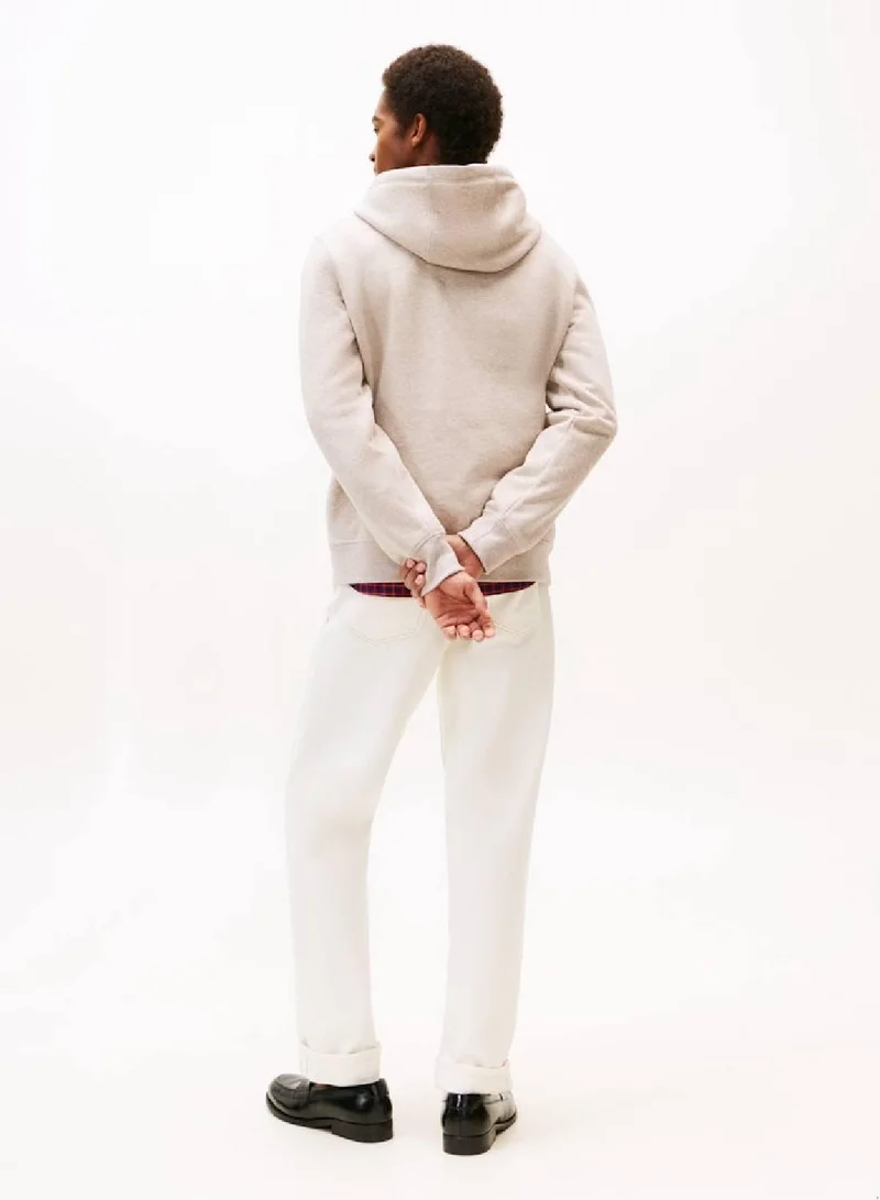 TOMMY HILFIGER Logo Embroidery Flex Fleece Hoody