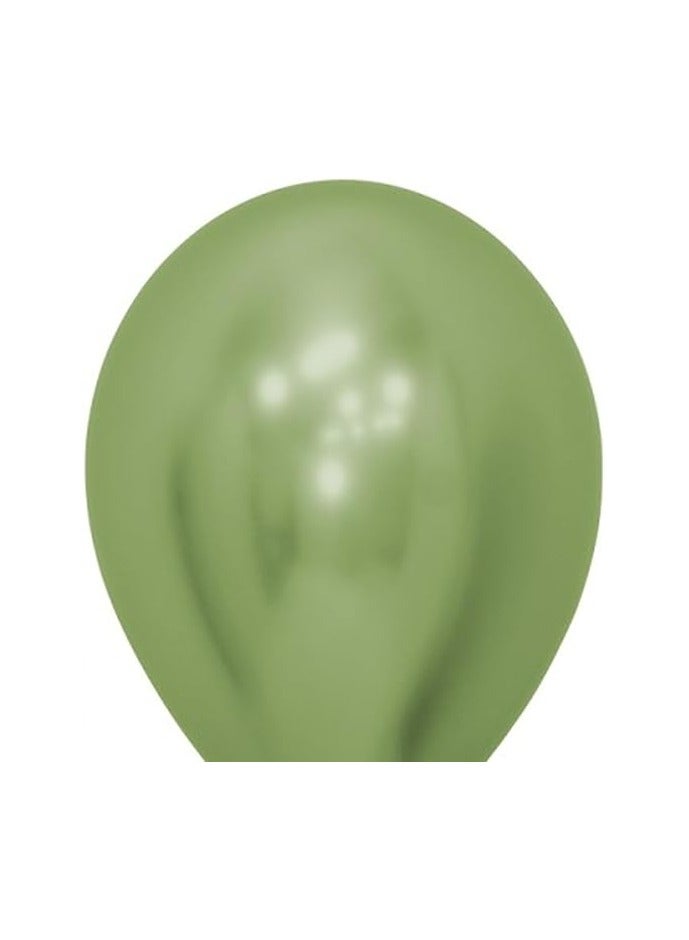 Sempertex Lime Green Balloons 50PCS/BAG Premium Latex Bright Lime Green Color Perfect for Birthdays Weddings Baby Showers Parties Celebrations Easy to Inflate Long-Lasting Eco-Friendly Décor - Image 1