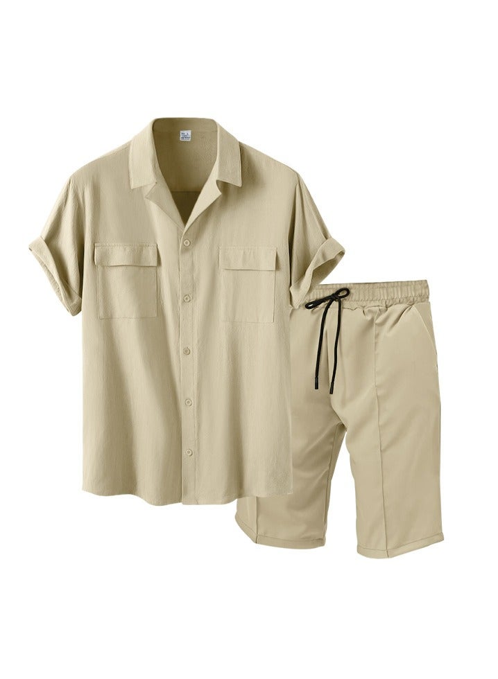 KUYING New Fashion Versatile Short Sleeve Set 