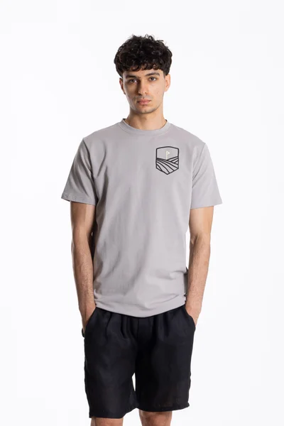 SHAPES COTTON BLEND PRINTED T-SHIRT