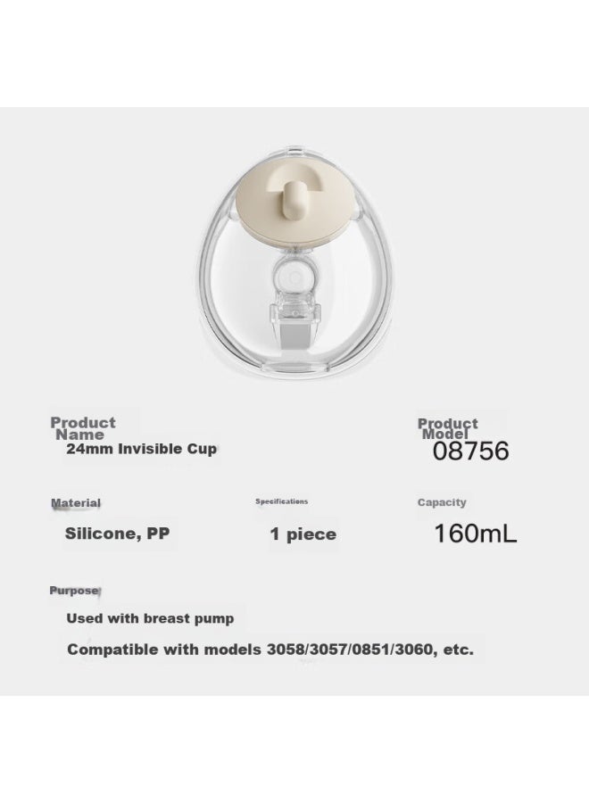Snow Bear Snowbear Electric Hands-free Breast Pump Accessories 3058/3060 Complete Set 24mm 8756 - Image 5