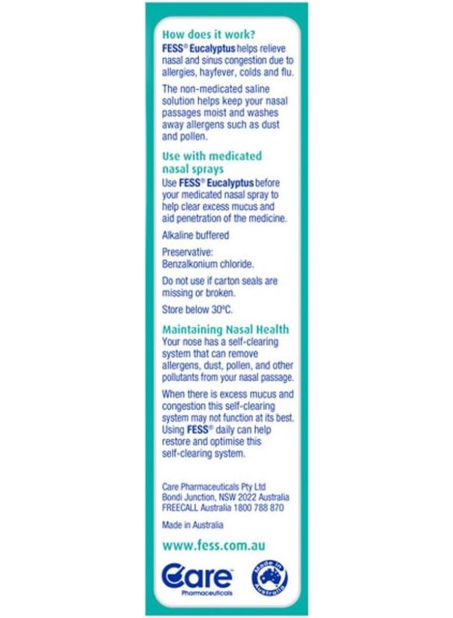Fess Eucalyptus Nasal Spray 30ml - Image 3