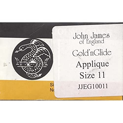 Colonial Needle JJEG100-11 Gold'n Glide Applique Hand Needles, Size 11, 10-Pack - Image 4
