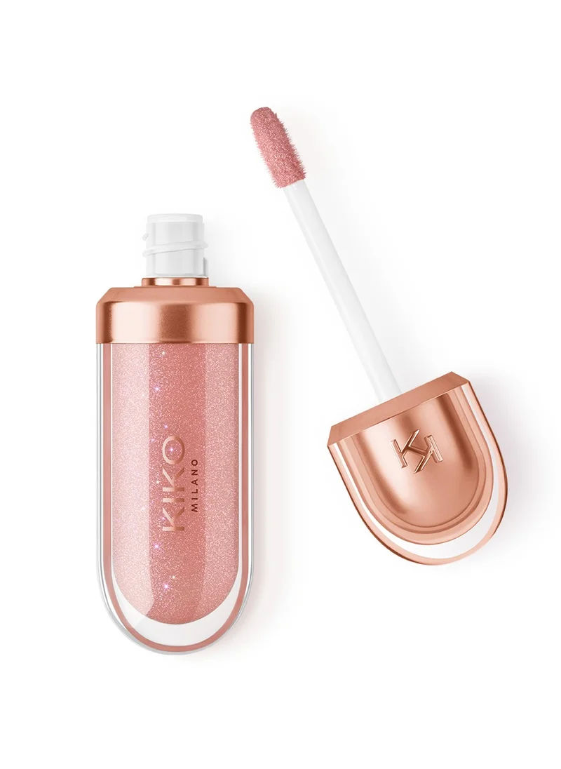 KIKO MILANO GOLDEN OASIS 3D HYDRA LIP GLOSS - CHESTNUT