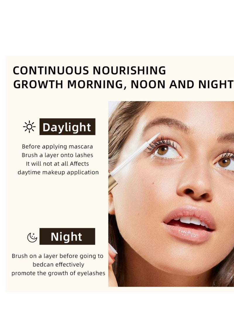 QiBest - Advanced Eyelash Growth Serum Fuller and Longer Looking Eyelashes Lash Enhancing Serum for Natural Lashes or Lash Extensions Natural Lash Serum - Image 1