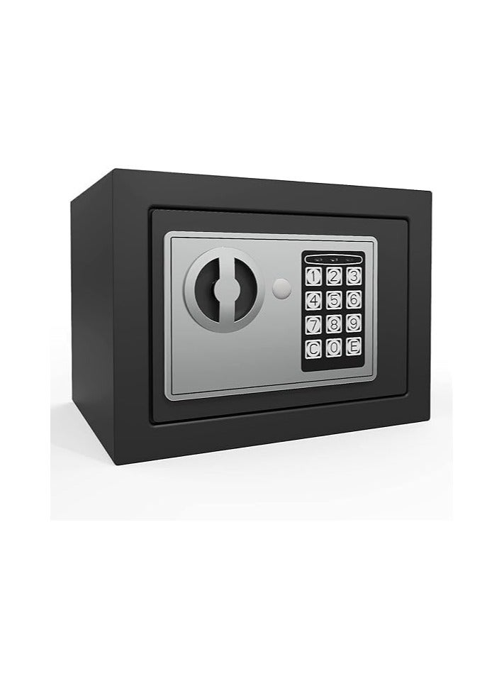 بونكا خزنة أمان وقفل مع لوحة مفاتيح إلكترونية لون اسود من بونكا - Image 1