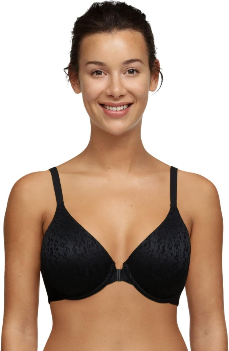 Chantelle Womens Norah FullCoverage Front Closure Bra Black 36D - Image 1