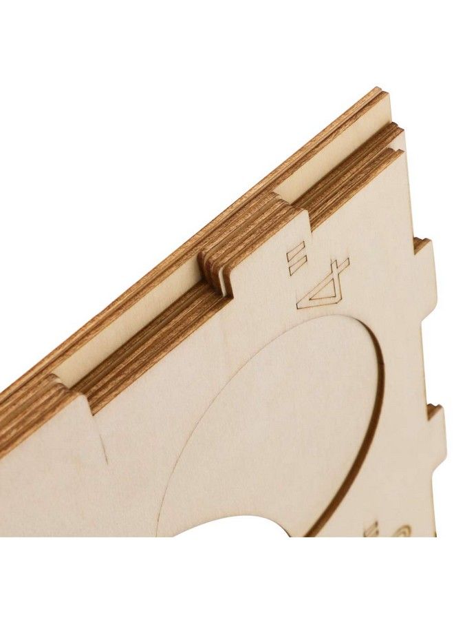 Fireboomoon 9 Holes Collapsible Wood Balloon Sizer Cube Box From 2" To 10"Balloon Measurement Tool For Birthdayweddingpartyballoon Decorationsballoon Archesballoon Columns (12" X 12" X 12") - Image 5