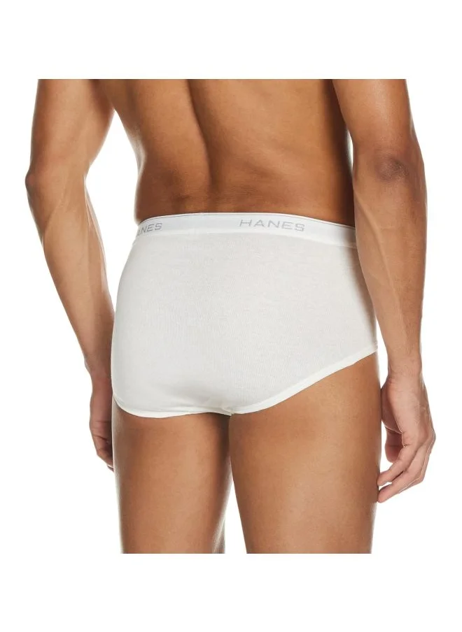 هينز Hanes Red Label Mens 3 Pack Full Rise Briefs