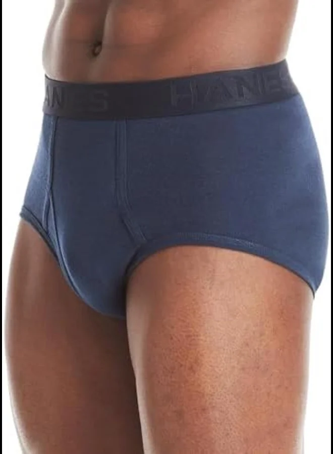 هينز Hanes Red Label Mens 3 Pack Full Rise Briefs