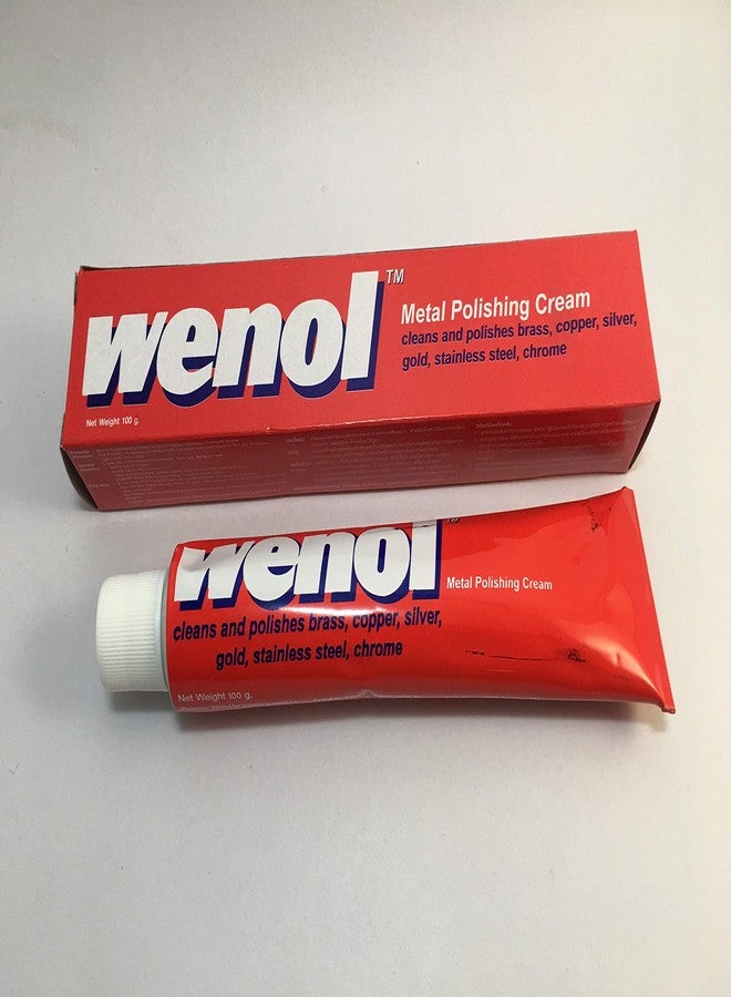 Wenol كريم تلميع المعادن من وينول، 100 غرام (قطعة واحدة) - Image 2
