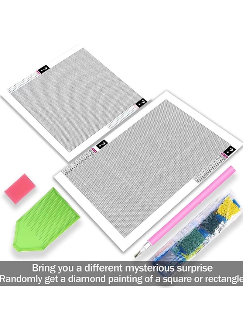 STRATEG DIY 5D Round Diamond Painting Craft Kits Multicolor - Image 3