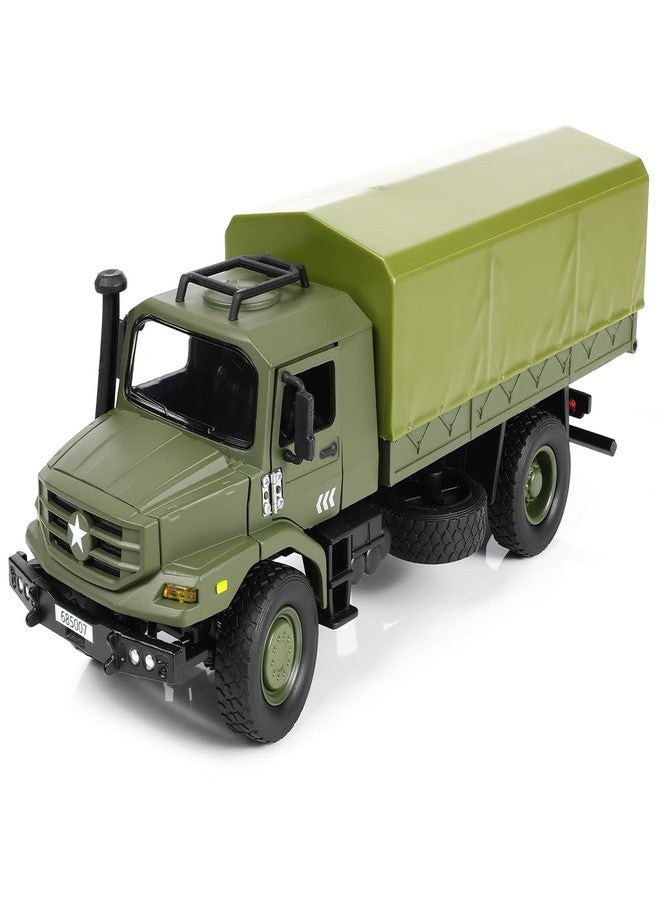 NUOTIE 1/36 Unimog U1300 Transport Vehicle Car Die-cast Metal Model Kit Military Unimog Truck Miniature Military Multifunctional Car Model for Adults Collection or Gift - Image 1