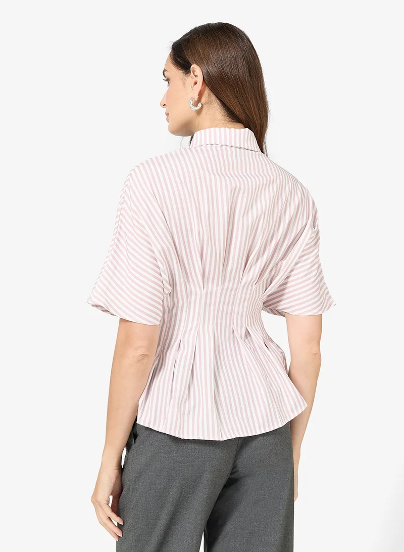 ايلا قميص بأكمام الخفاش