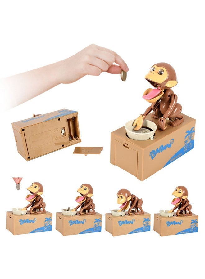 NIBEMINENT Robotic Monkey Bank Money Box - Image 2