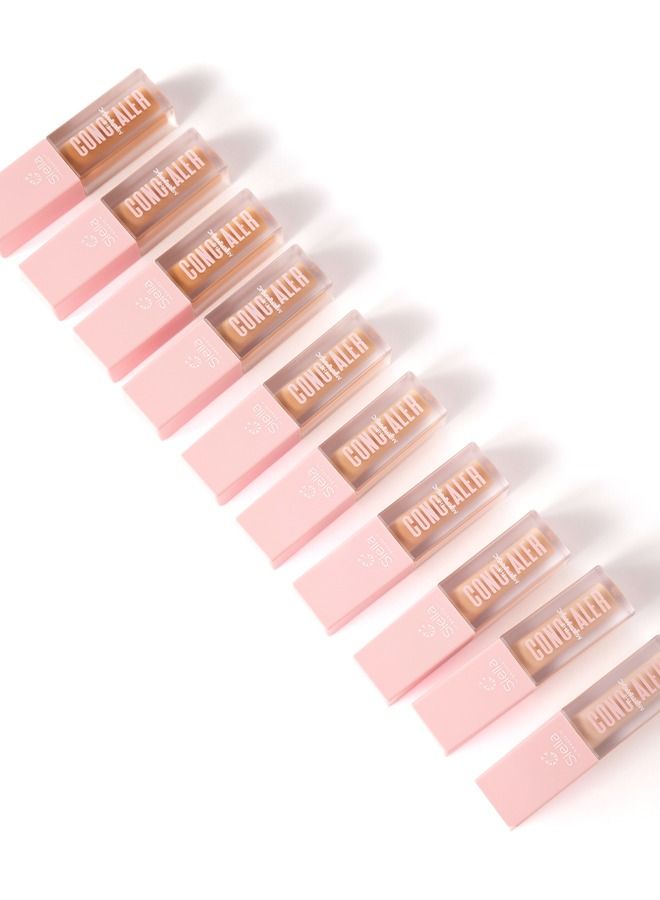 Siella Beauty The Multi Magic Lightweight High Coverage Creamy Concealer To Conceal, Brighten, Highlight, and Contour Desired Areas On The Face N3 - Image 4