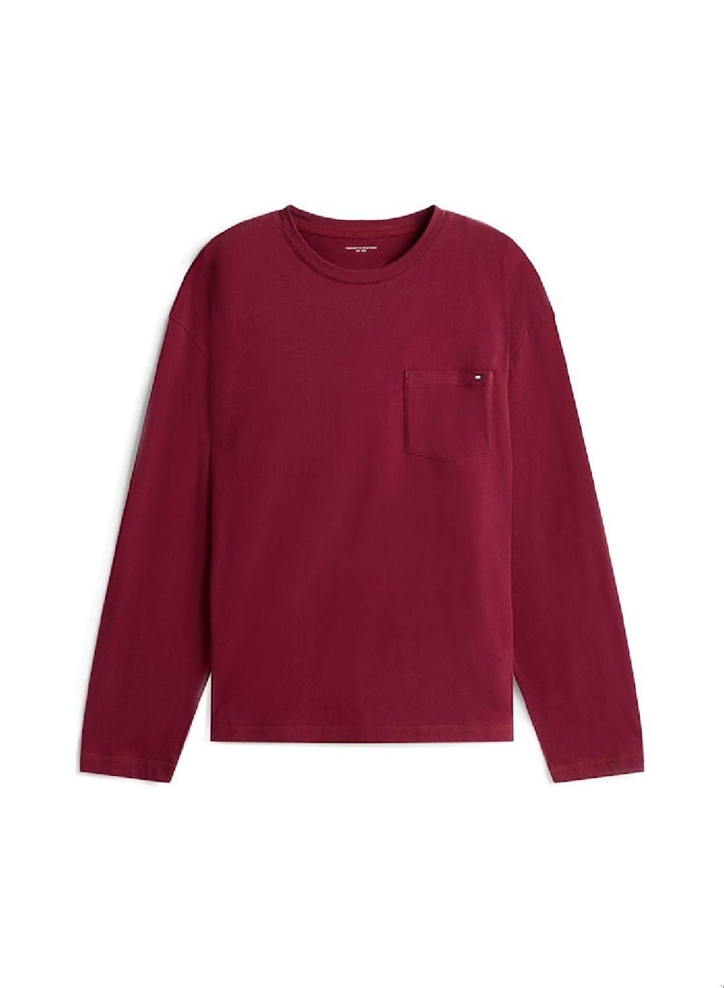 TOMMY HILFIGER TH Original Long Sleeve Lounge T-Shirt - Image 4