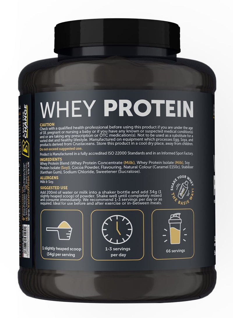 Basix Muscle Whey Protein - Chocolate Peanut Butter - 5Lb Tubs - Image 4