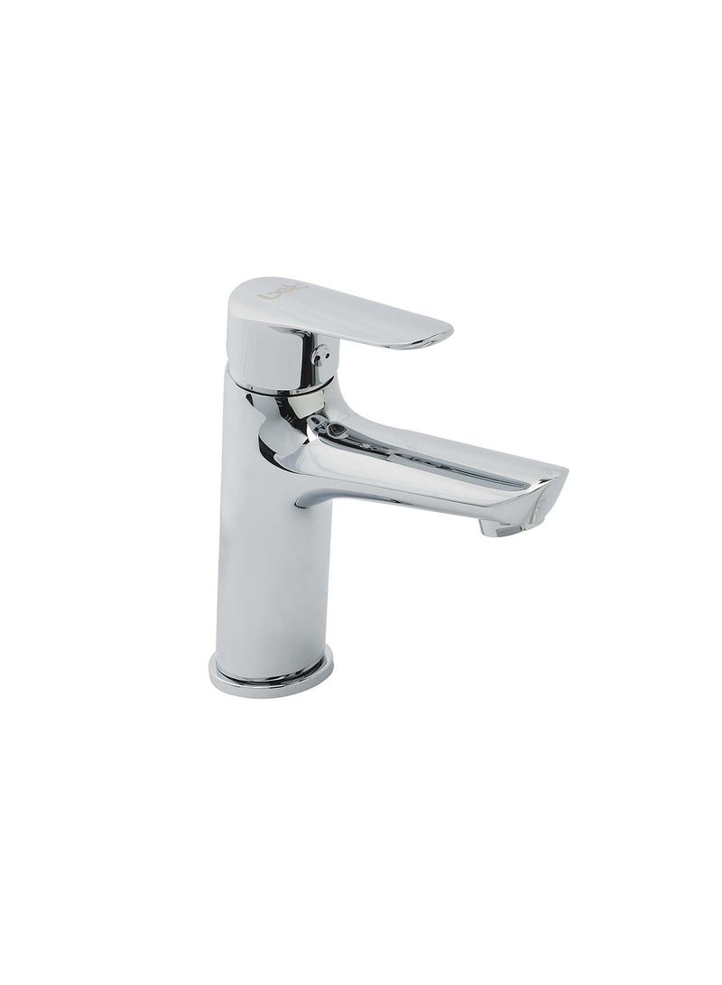 Bold Linda Basin Mixer Tap – Premium Brass Construction with Durable Chrome Finish – Smooth Move Water Control – Corrosion-Resistant, Elegant & Long-Lasting for Modern Bathrooms – Silver - Image 2