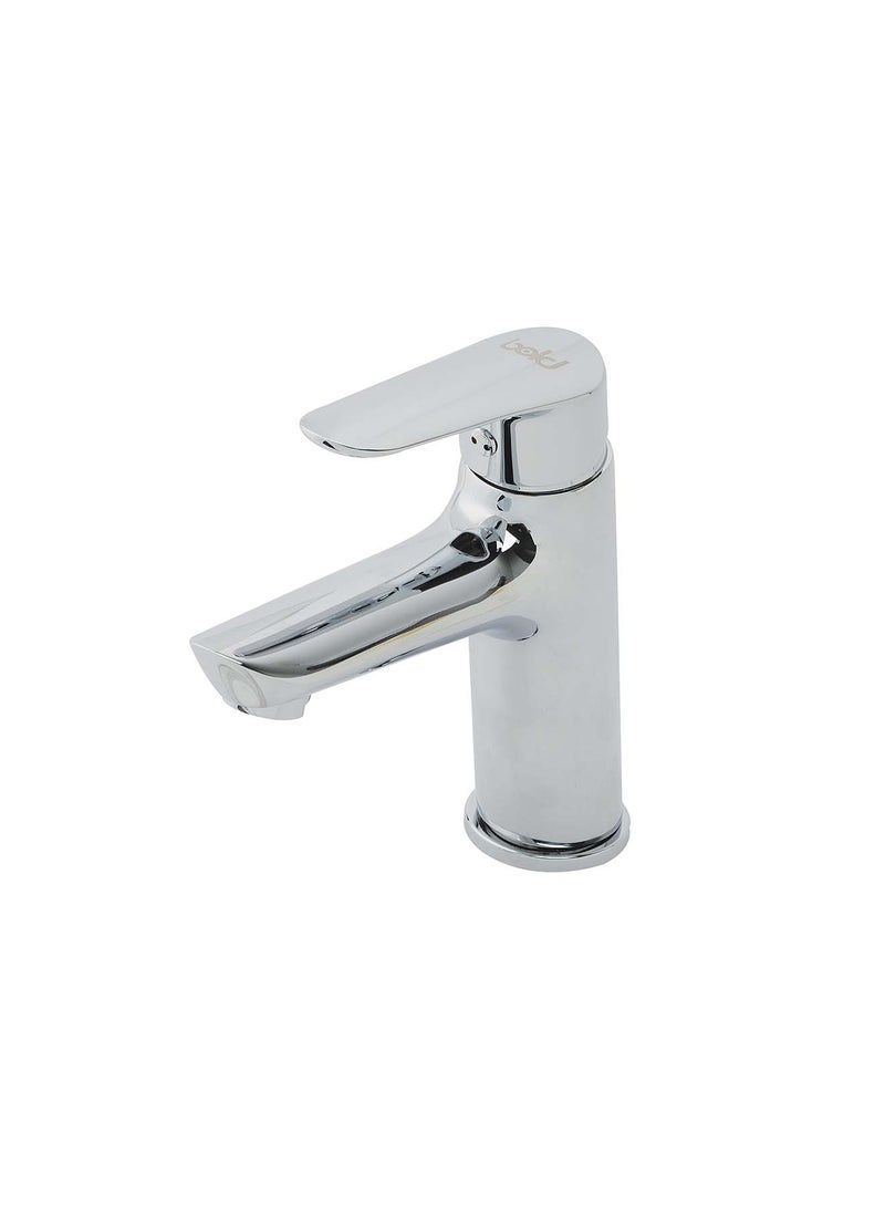 Bold Linda Basin Mixer Tap – Premium Brass Construction with Durable Chrome Finish – Smooth Move Water Control – Corrosion-Resistant, Elegant & Long-Lasting for Modern Bathrooms – Silver - Image 3