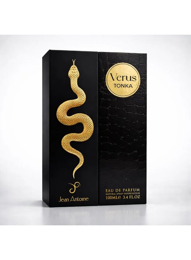 Jean Antoine Fires Tonka Eau de Parfum 100ml Unisex Luxury Arabic Perfume Long Lasting Fragrance with Warm Tonka Bean Rich Oud Velvet Rose Premium Oriental Woody Floral Scent Spray for Men and Women - Image 4