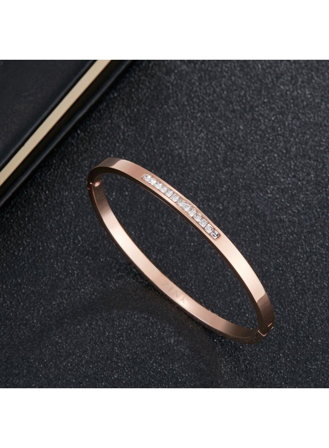 زنك سوار نسائي من زينك ZFBR002RGS - Image 4