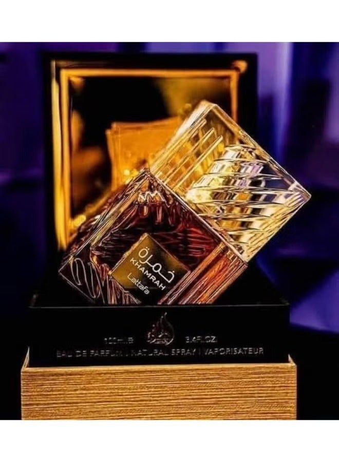 Lattafa Khamrah Unisex Eau De Parfum by Lattafa 100ml  - Image 1