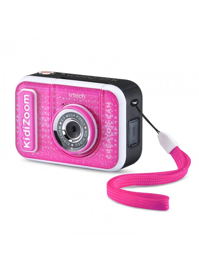 VTech KidiZoom Creator Cam, Glitter Pink - Image 3