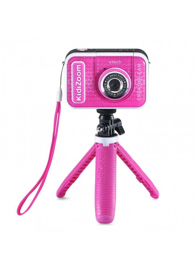 VTech KidiZoom Creator Cam, Glitter Pink - Image 1