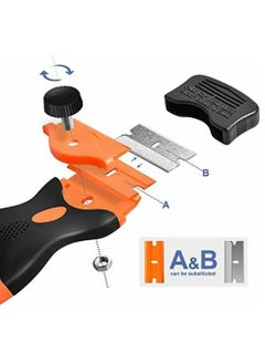 Cool Baby COOLBABY    Plastic  Scraper Plastic Utility  Double Edge Blade Scraper for Removing Labels/Stickers/Decals on Glass  - Image 4