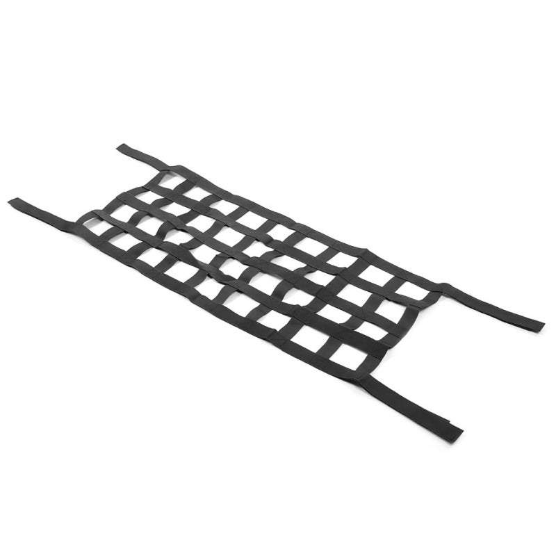 Roof Cargo Net: 1997-2018 Jeep Wrangler TJ JK JL - Durable Wear-Resistant Weaving Belt Material, Easy Installation - Black Car Roof Storage Net for Off-Road & Car Modification Enthusiasts - Image 3