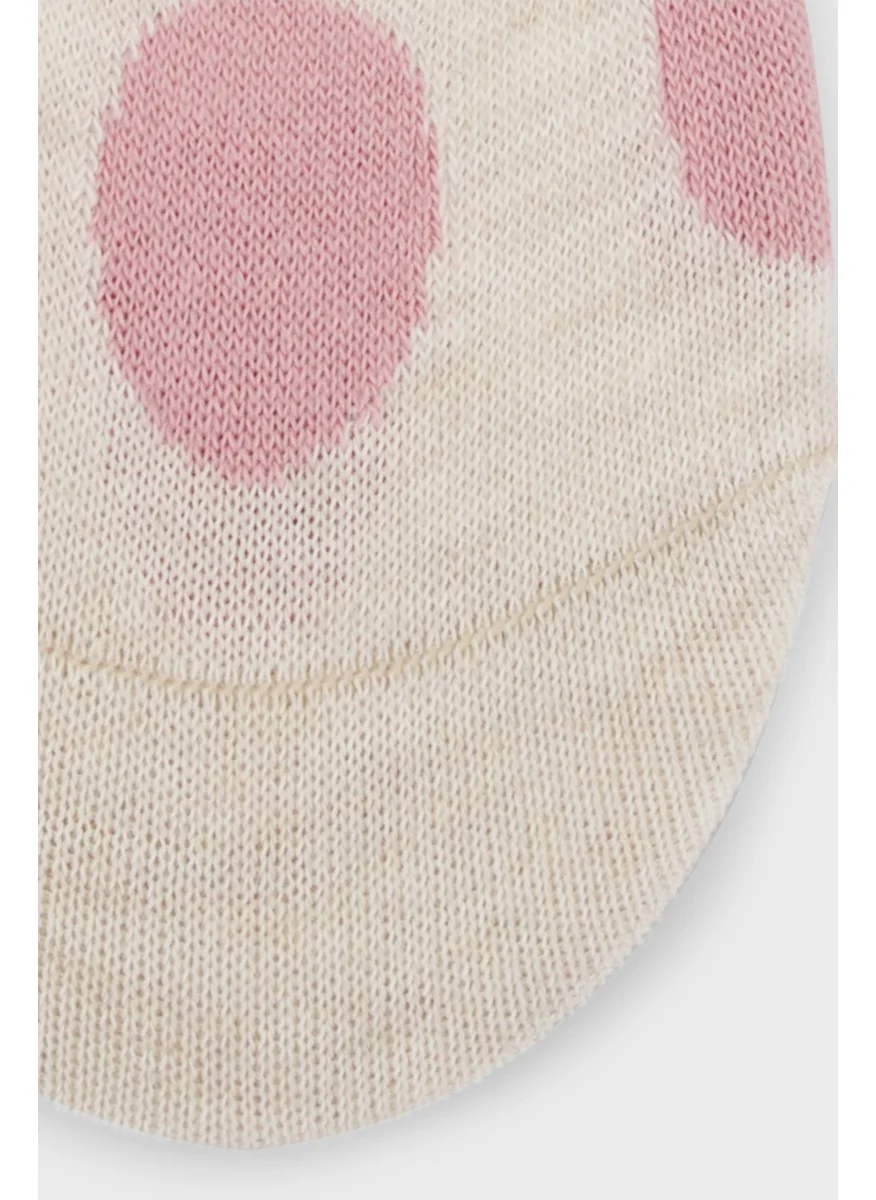 Lela Patterned Soft Cotton Knitted Ballerina Socks Women's Socks 0070005