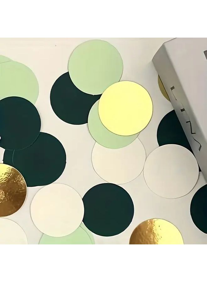 200 Golden Discs Multicolored Sequin Confetti For Transparent Balloon Filling And Party Decor - Image 5