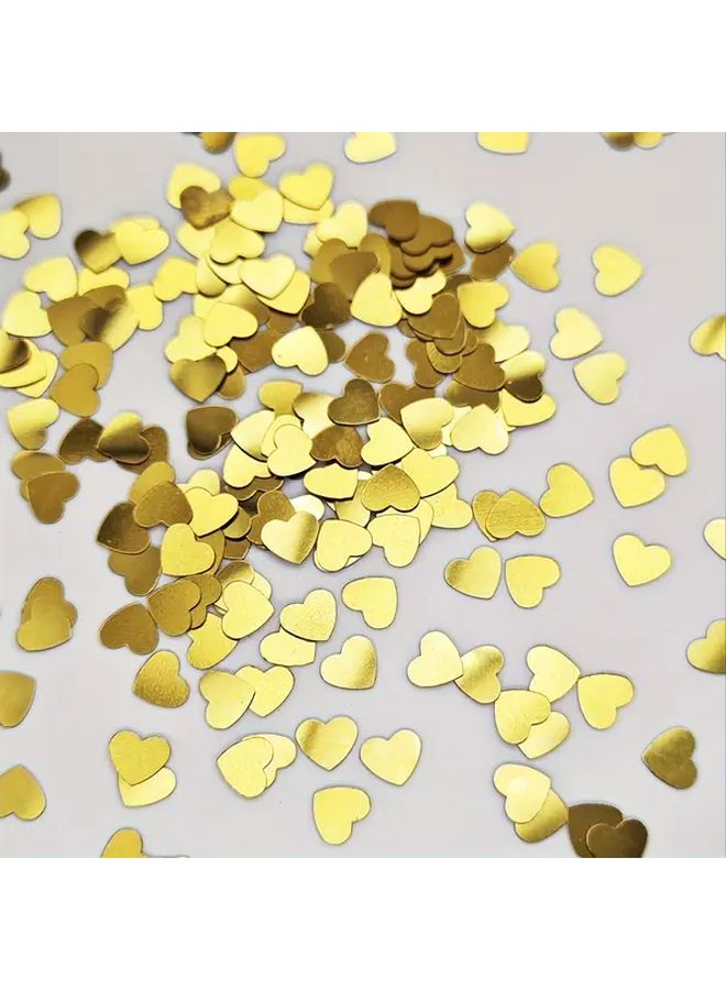 200 Golden Discs Multicolored Sequin Confetti For Transparent Balloon Filling And Party Decor - Image 4